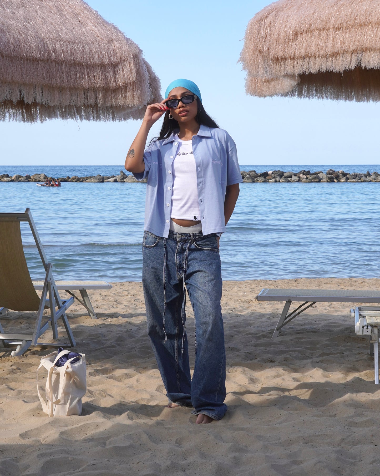 Camicia Celeste - “Summer vibes Make me, Carefree and Melancholic”