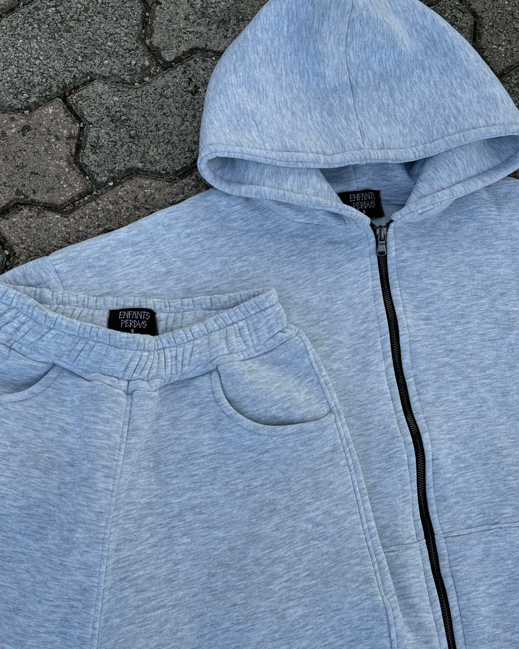 Tracksuit “Family Above All” - Grigia