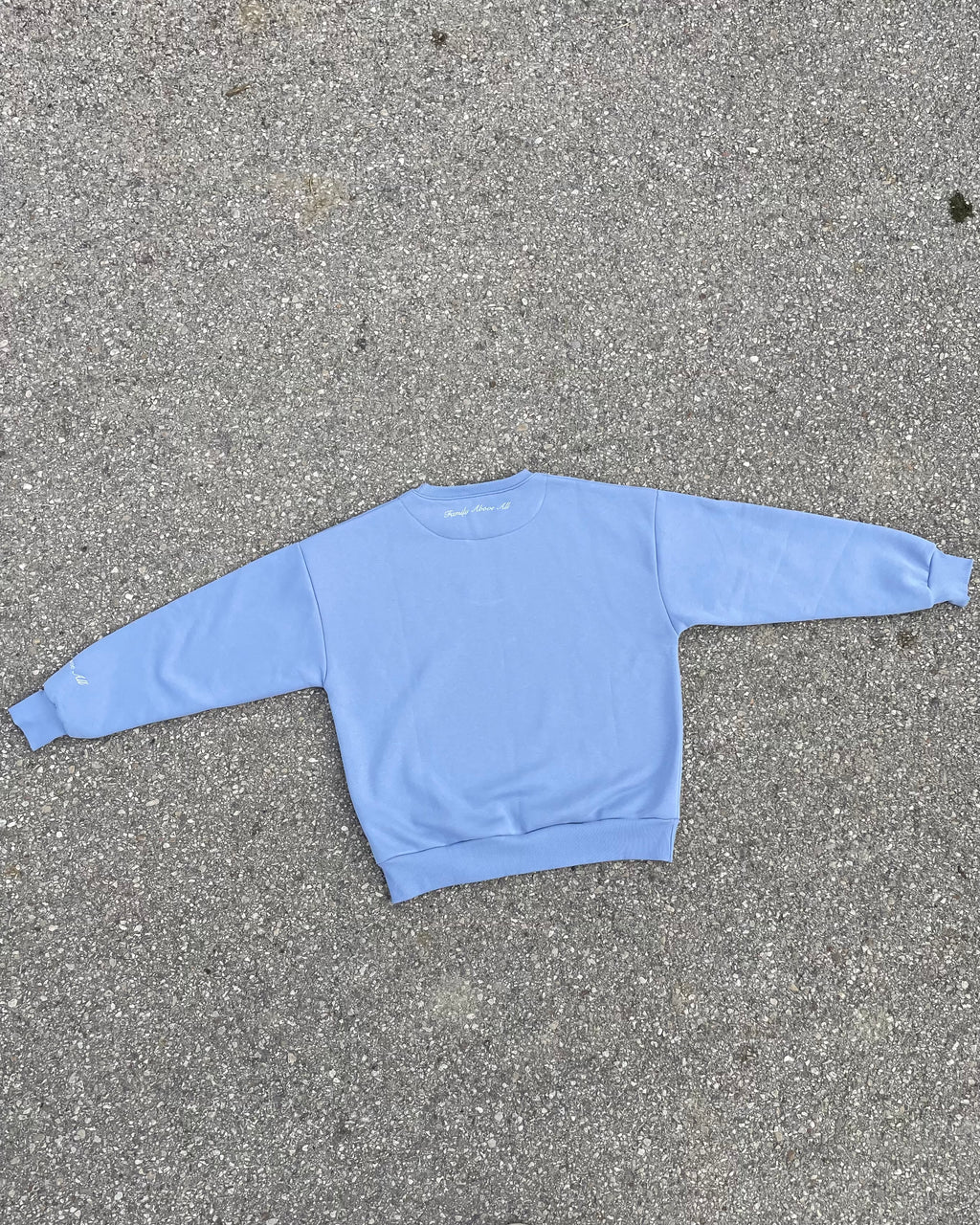 Tracksuit “Family Above All” - Celeste