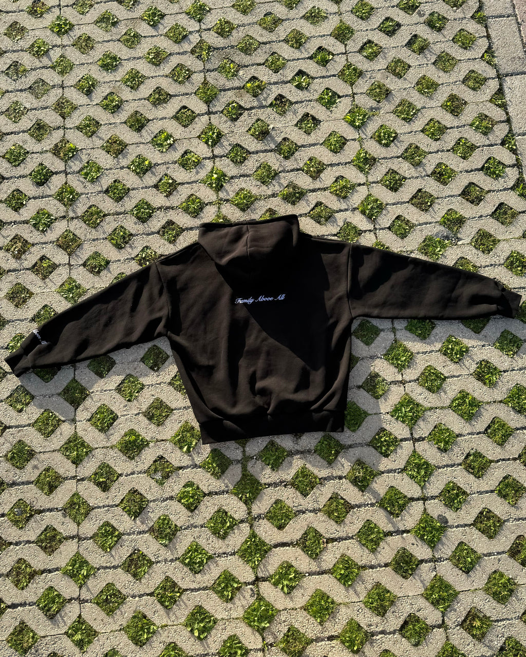 Tracksuit “Family Above All” - Nero