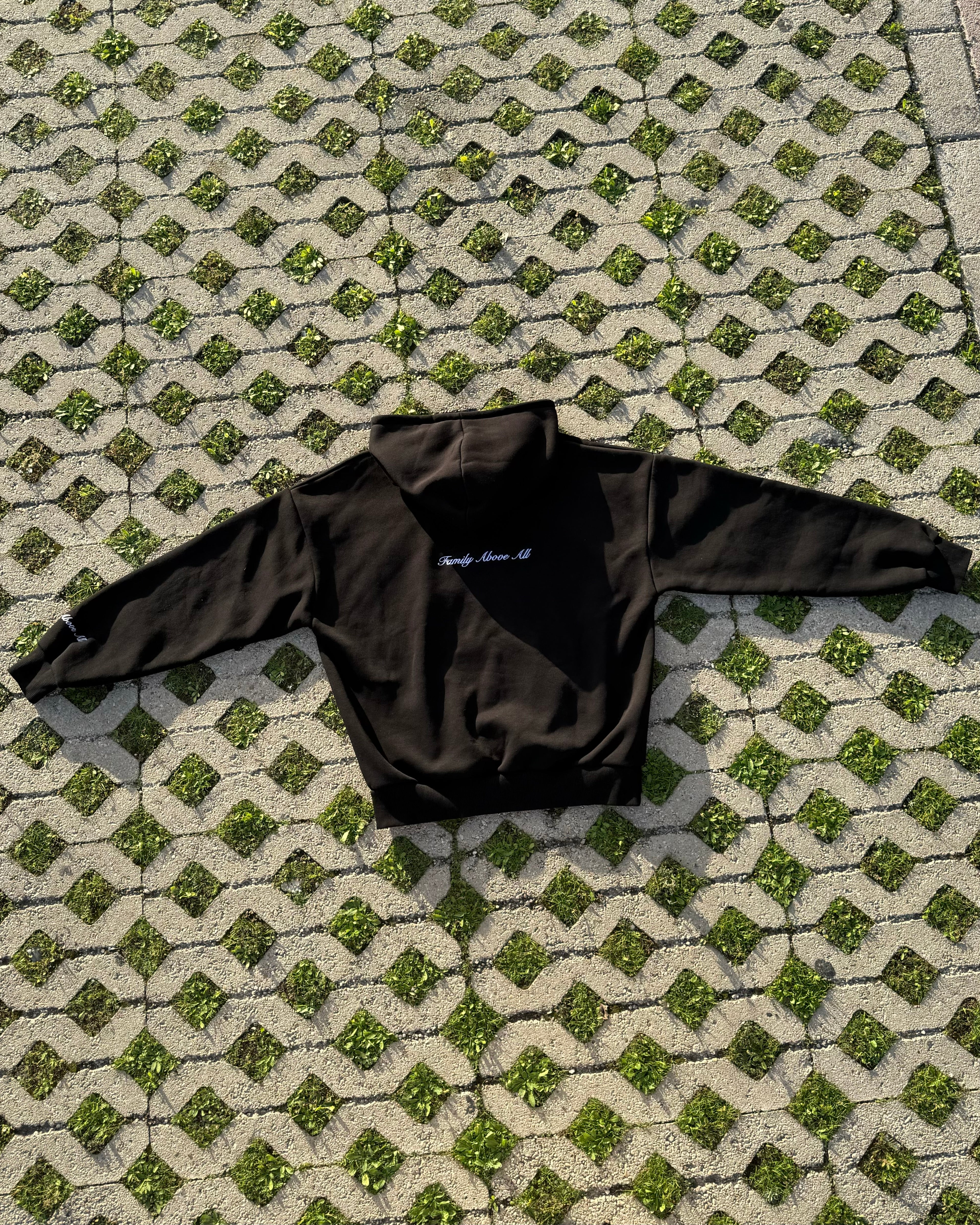 Tracksuit “Family Above All” - Nero
