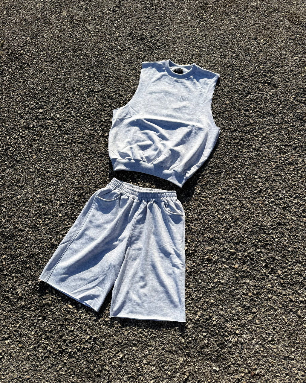 “Cozy Uniform” Summer Set - Grigio