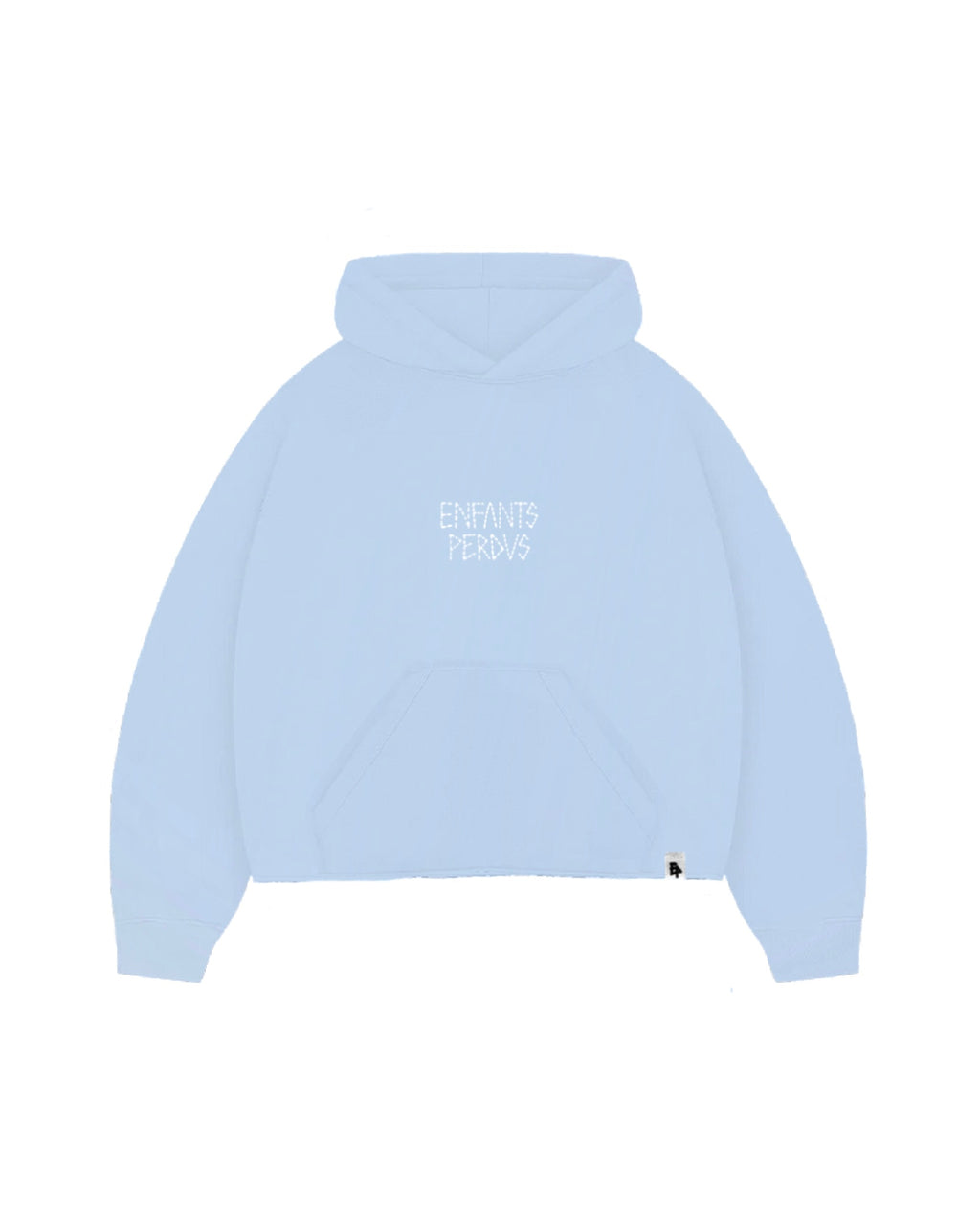 Cropped Hoodie - Celeste