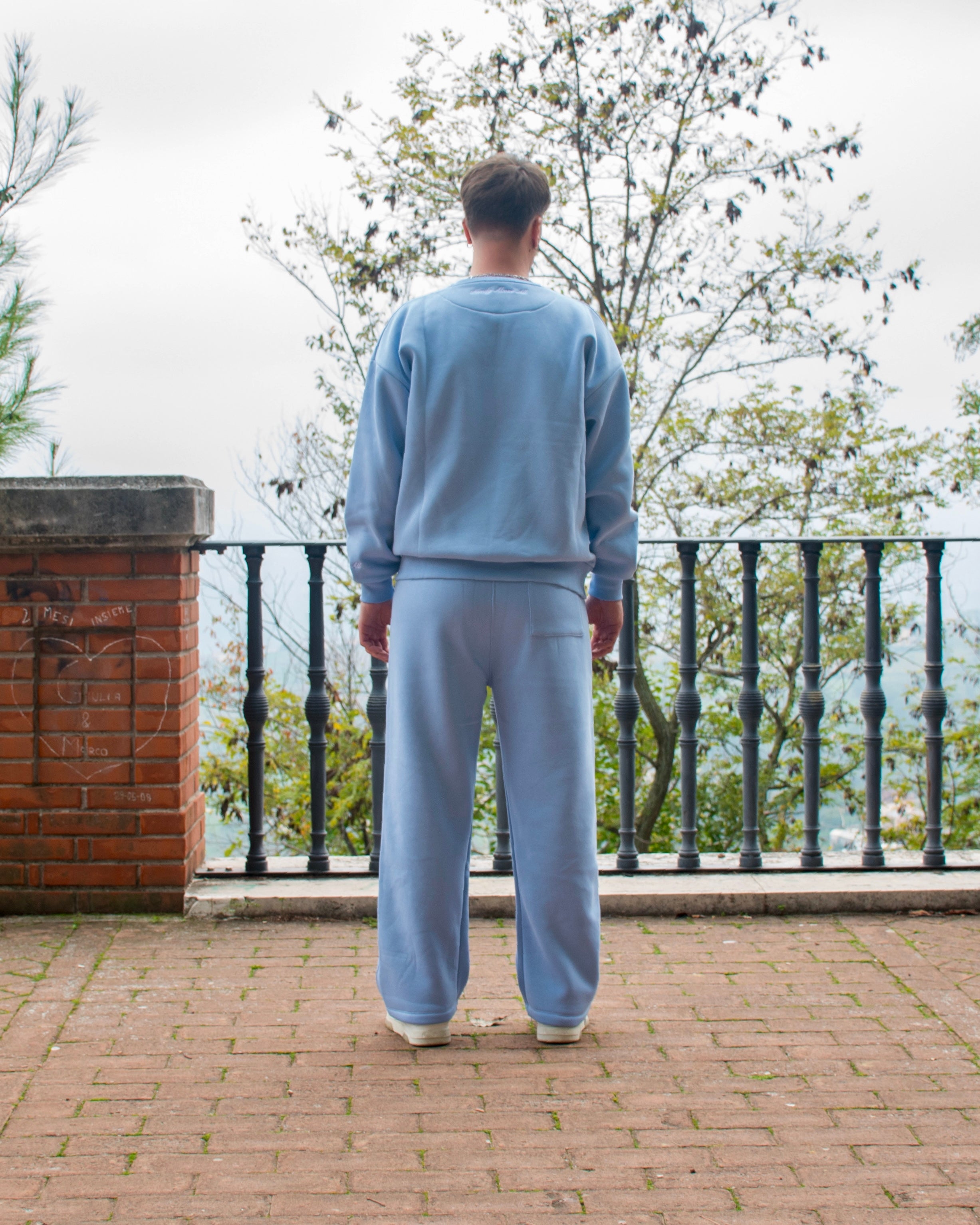 Tracksuit “Family Above All” - Celeste