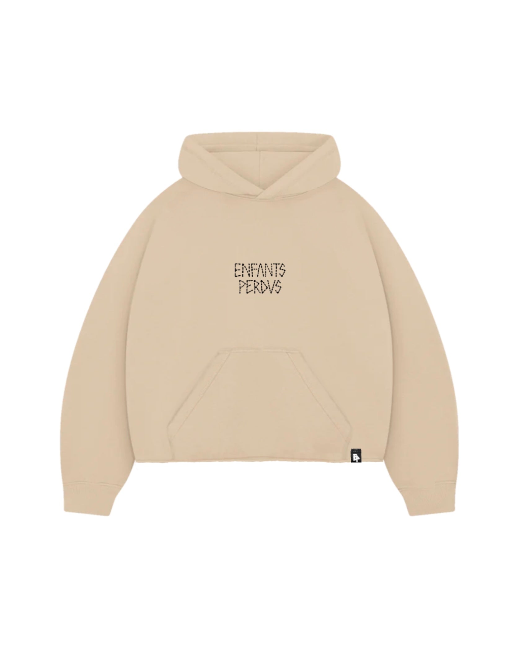 Cropped Hoodie - Sabbia