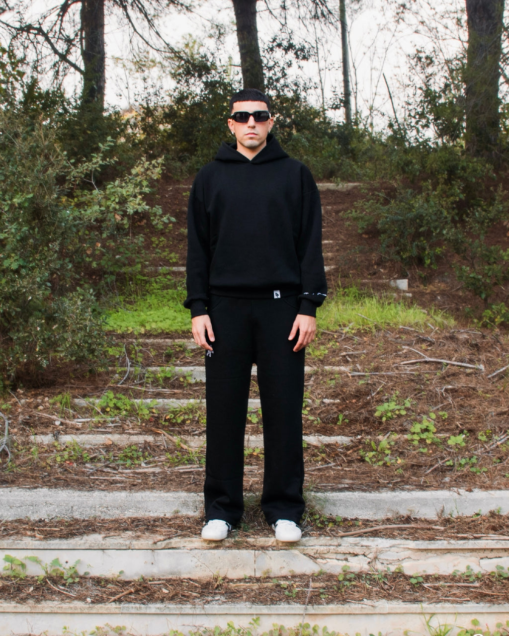 Tracksuit “Family Above All” - Nero