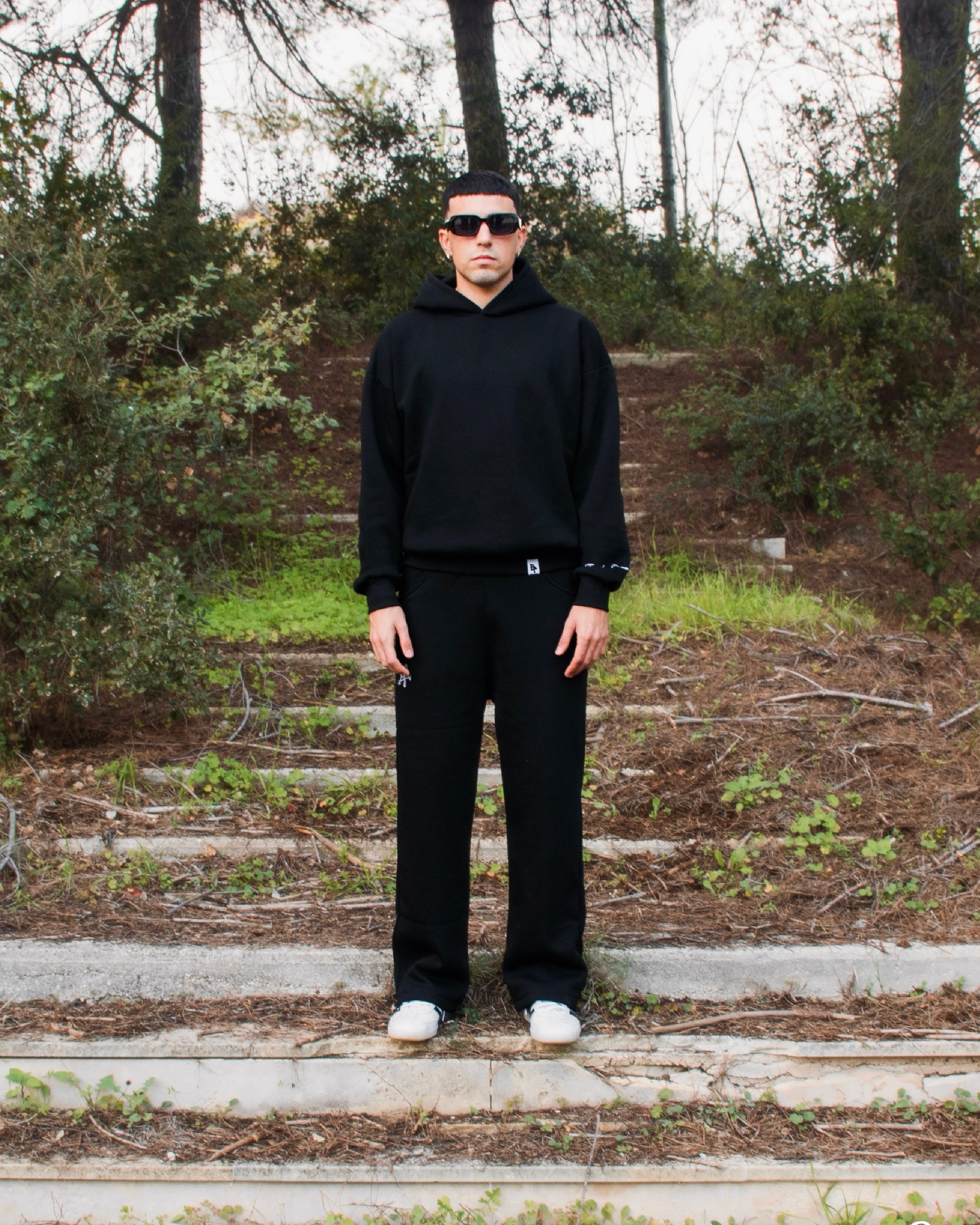 Tracksuit “Family Above All” - Nero