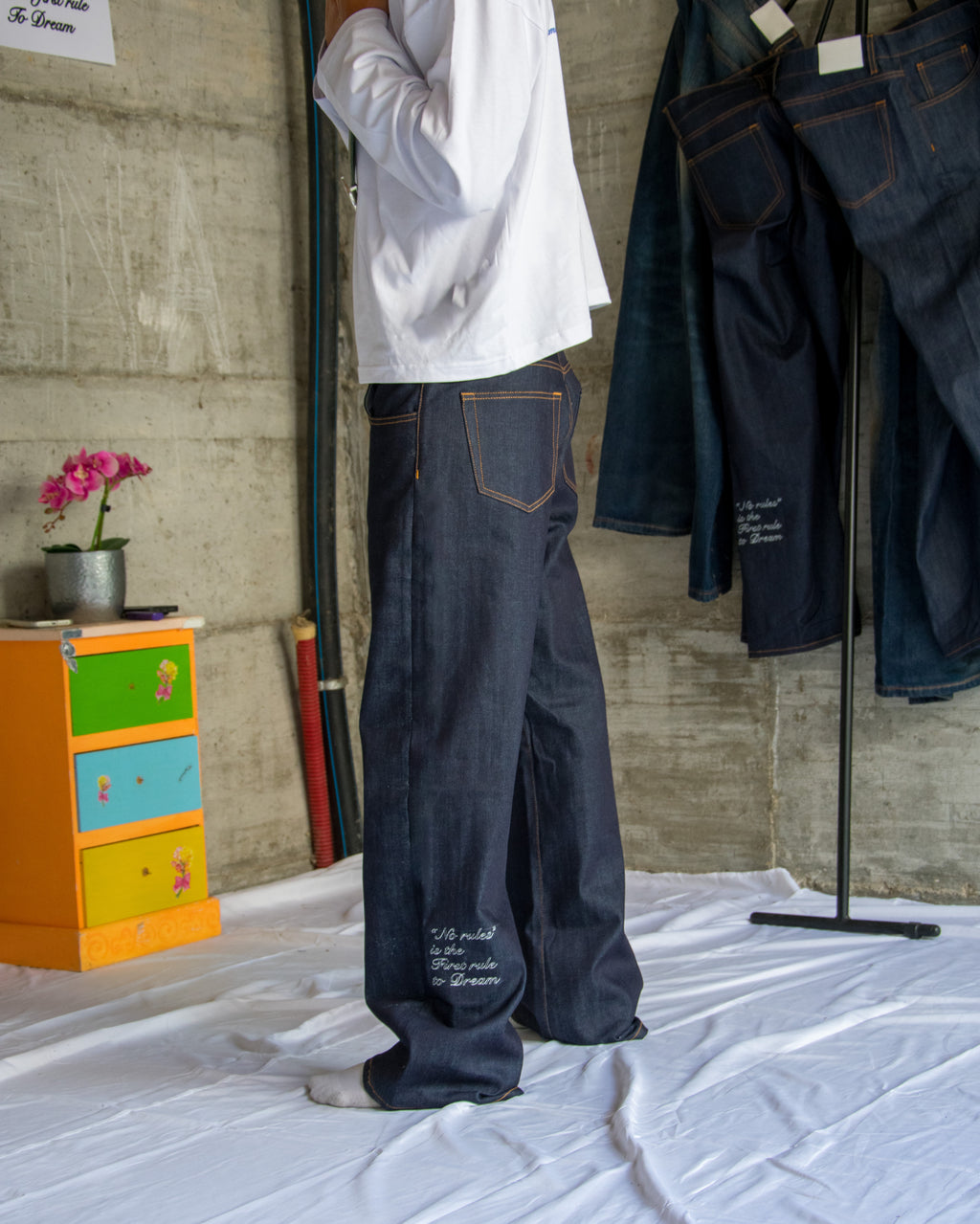 Bootcut Raw Denim “Dreamer”