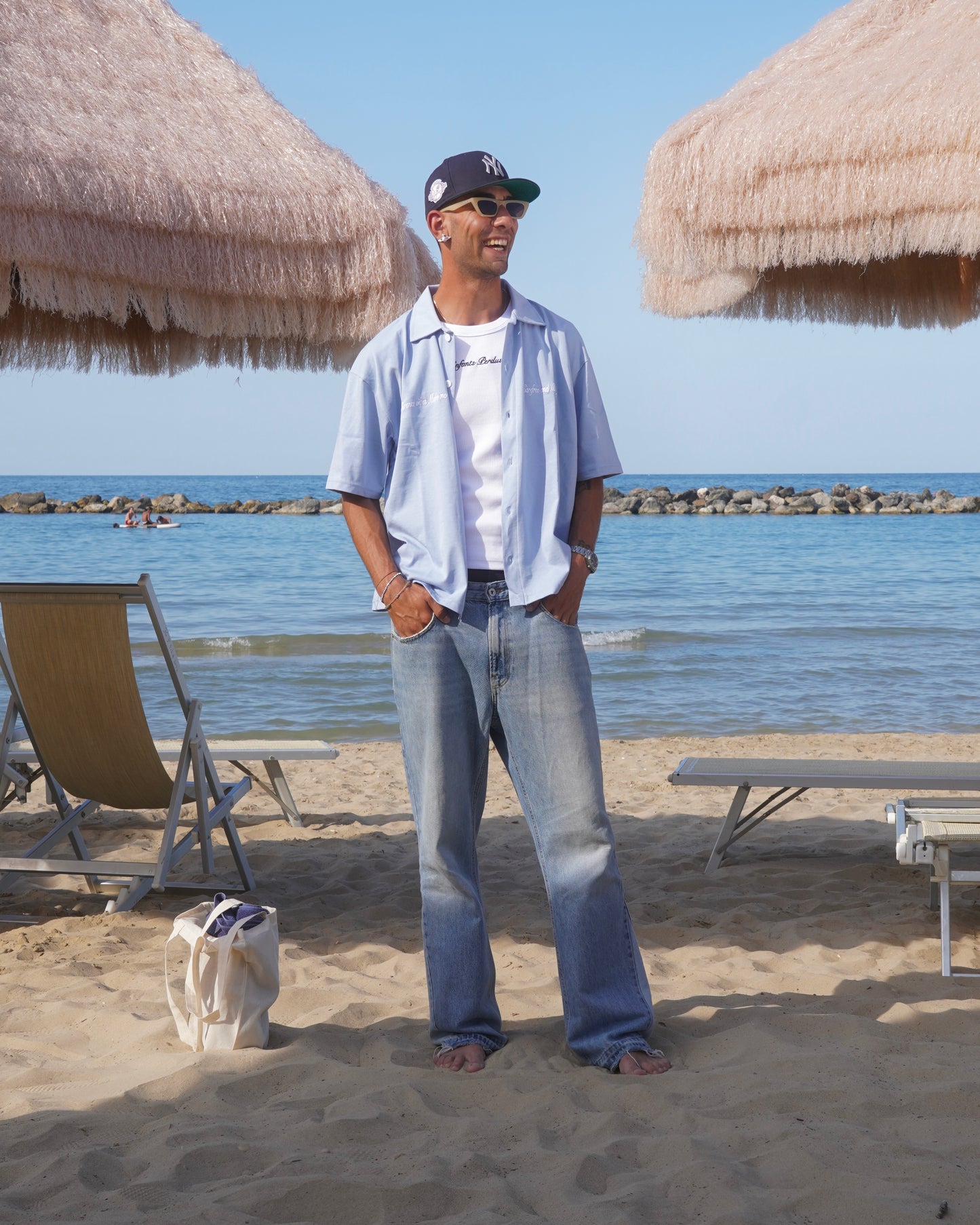 Camicia Celeste - “Summer vibes Make me, Carefree and Melancholic”