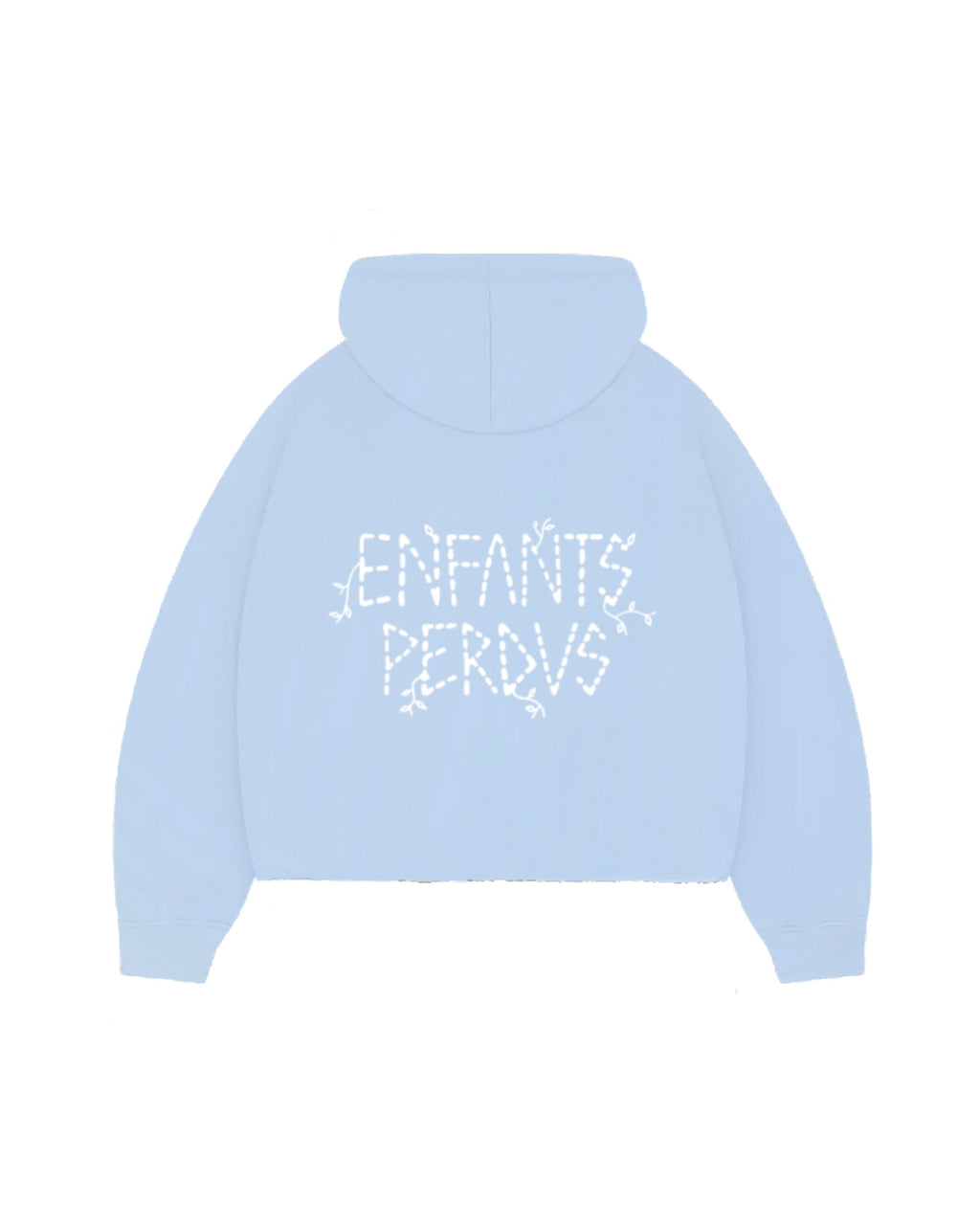 Cropped Hoodie - Celeste