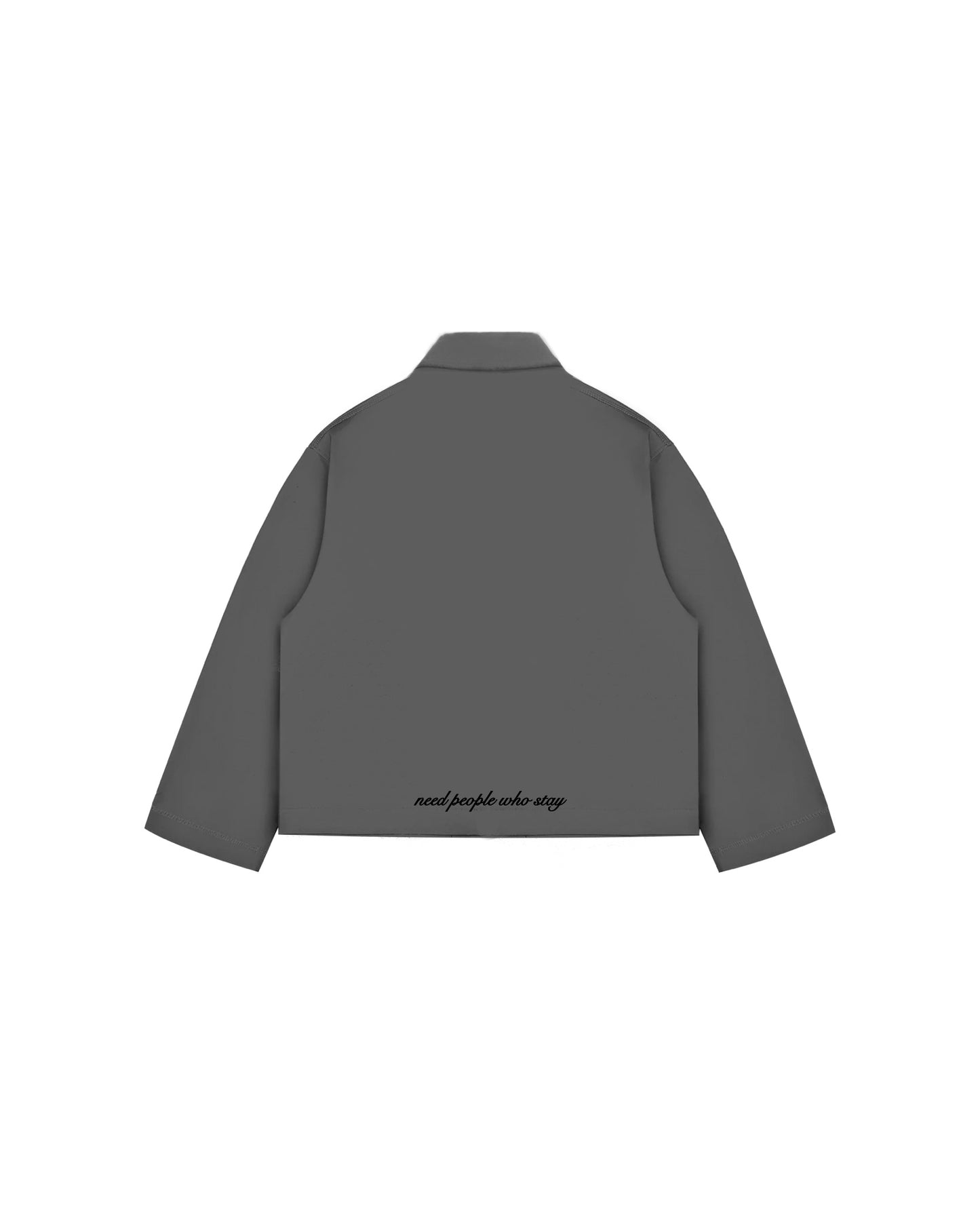Workjacket Grigio Ferro - “need people who stay”