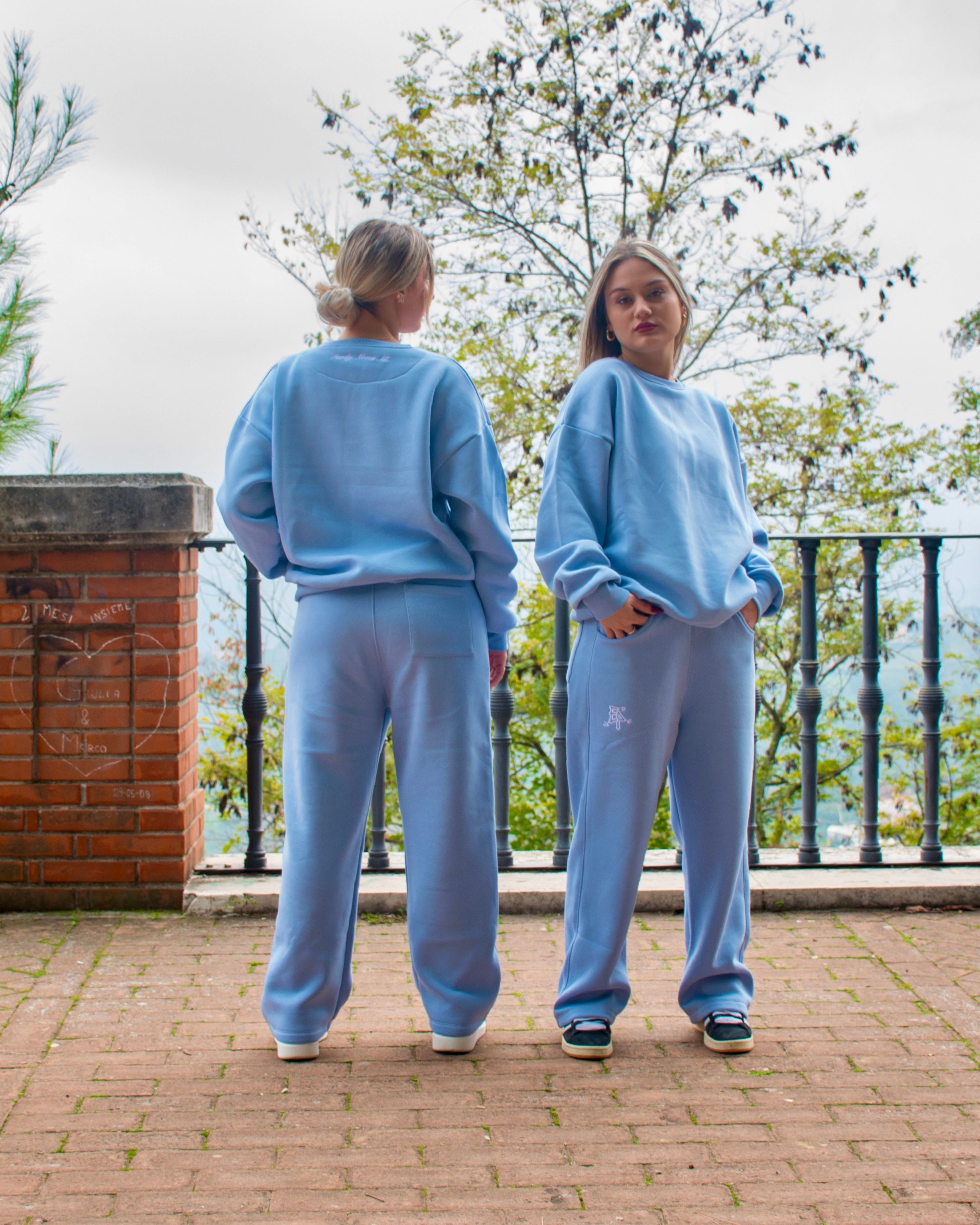 Tracksuit “Family Above All” - Celeste