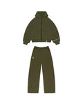 Tracksuit “Family Above All” - Verde bosco