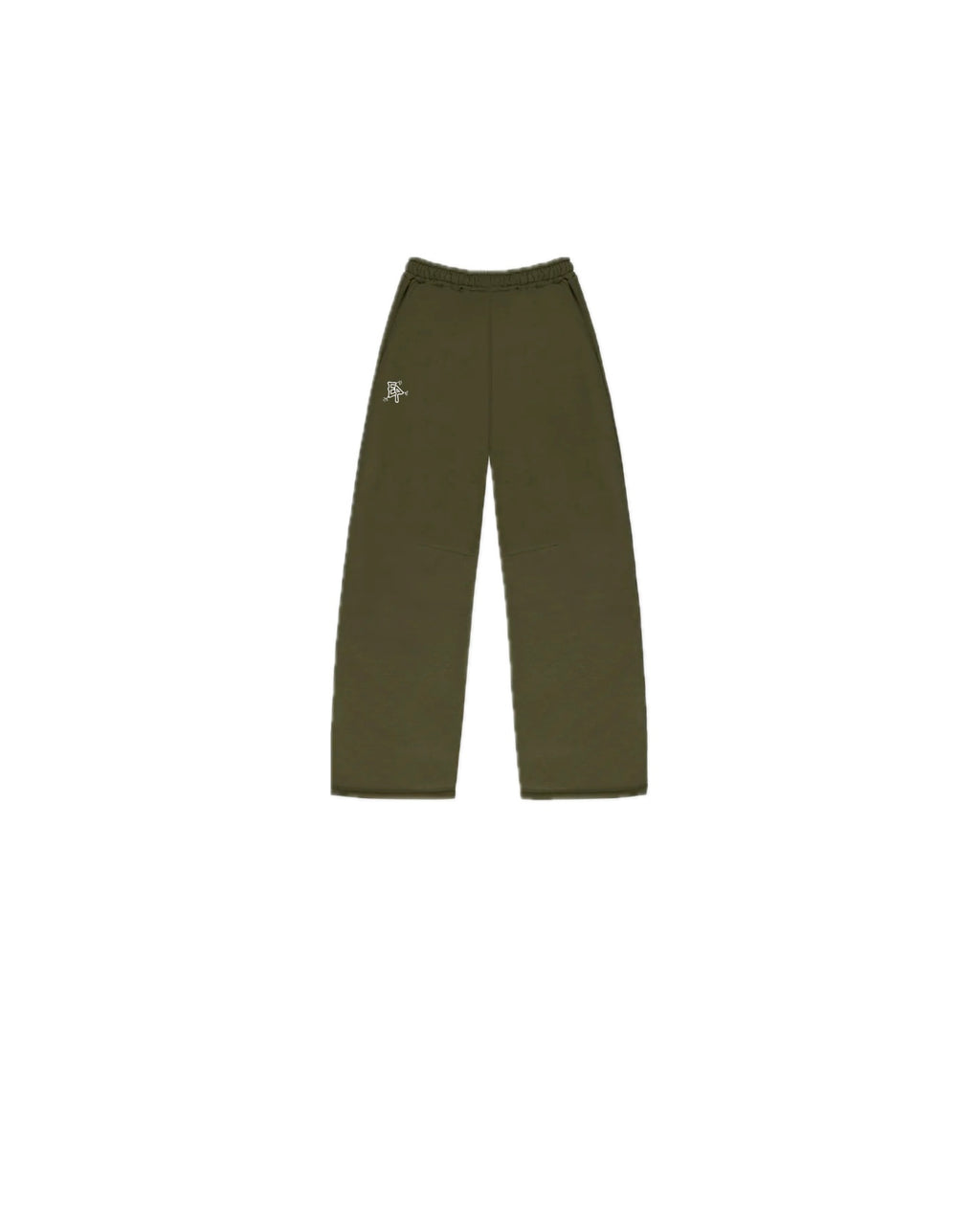 Swaetpants “EP” con fondo largo - Verde bosco