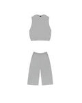 “Cozy Uniform” Summer Set - Grigio