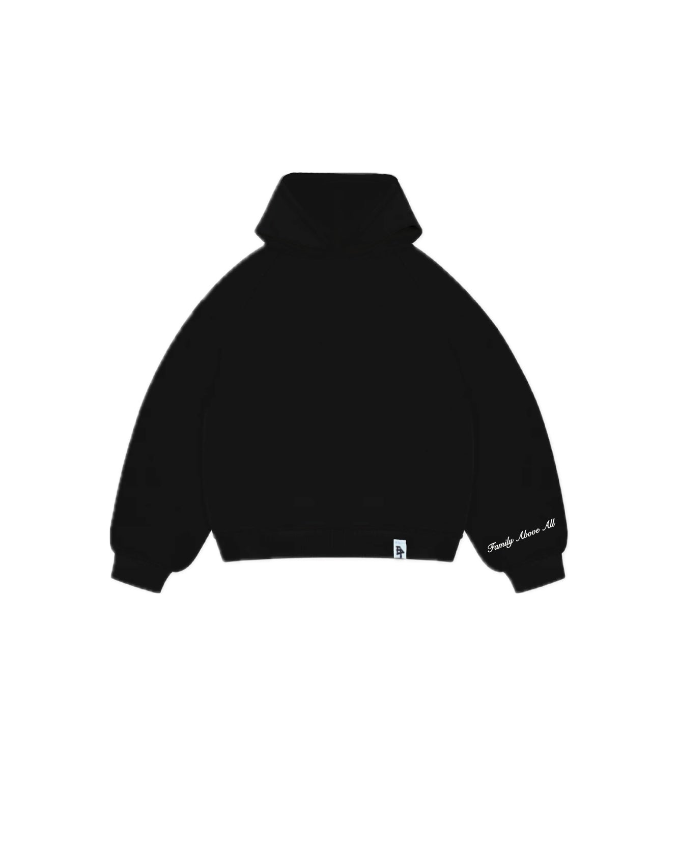 Hoodie “Family Above All” - Nero