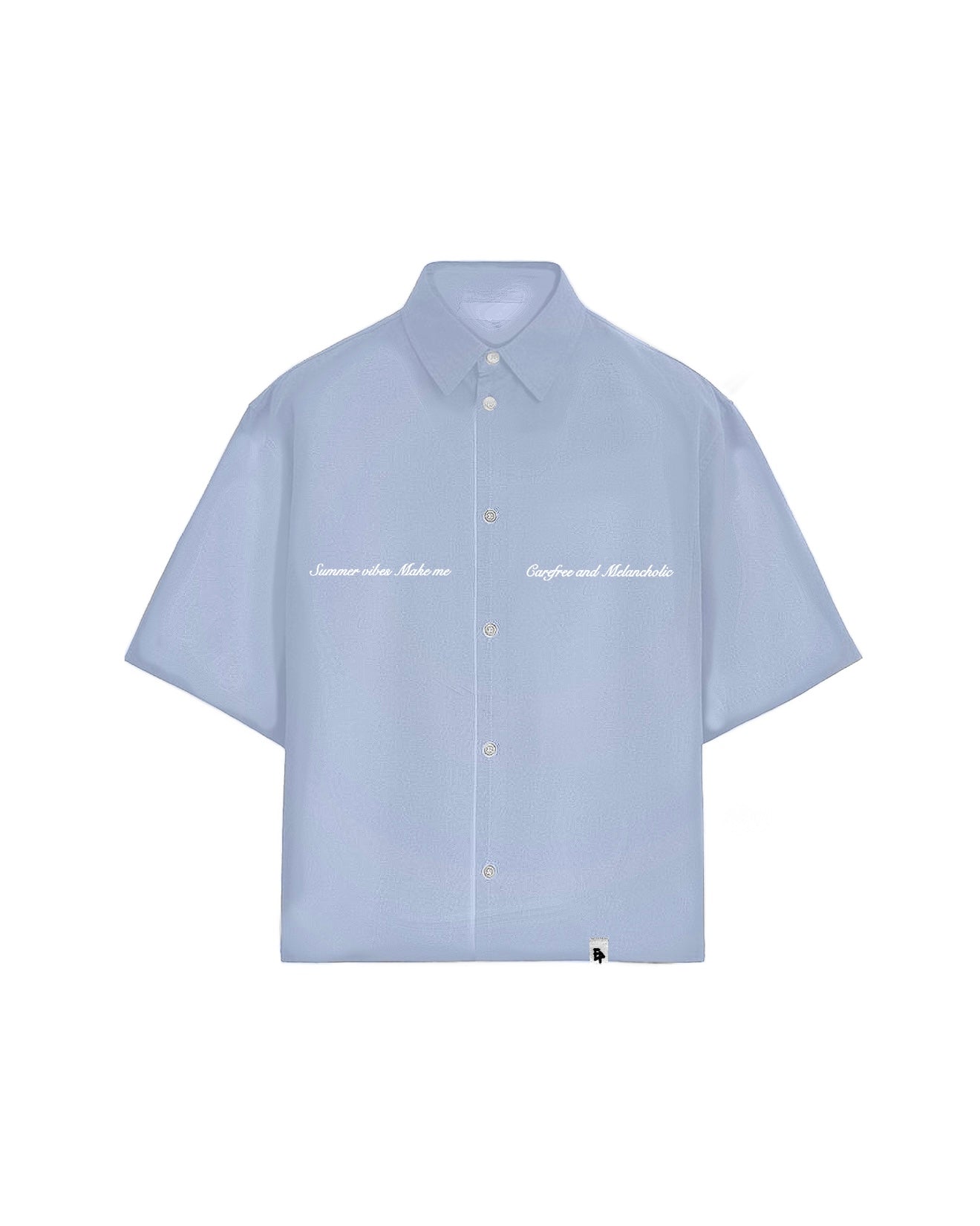 Camicia Celeste - “Summer vibes Make me, Carefree and Melancholic”