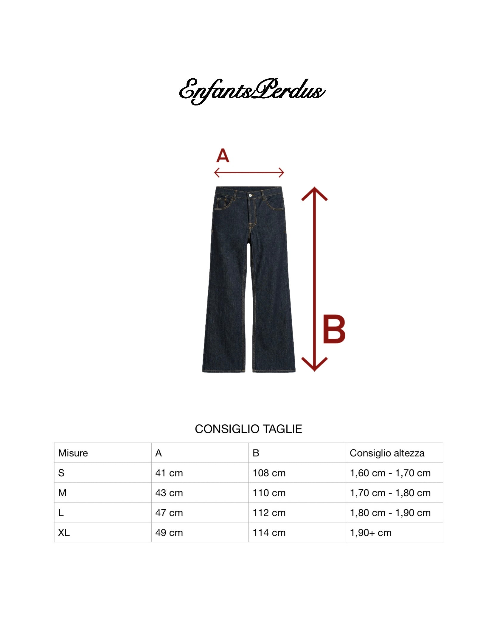 Bootcut Raw Denim “Dreamer”